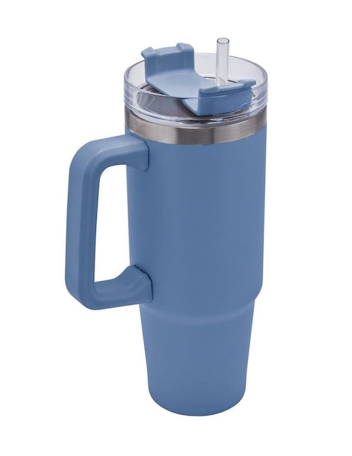 Termo doble pared storyland "de" acero inoxidable sin familia "con tapa" rosca 850 ml