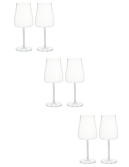 Set de copas para vino Bohemia Alex de cristal