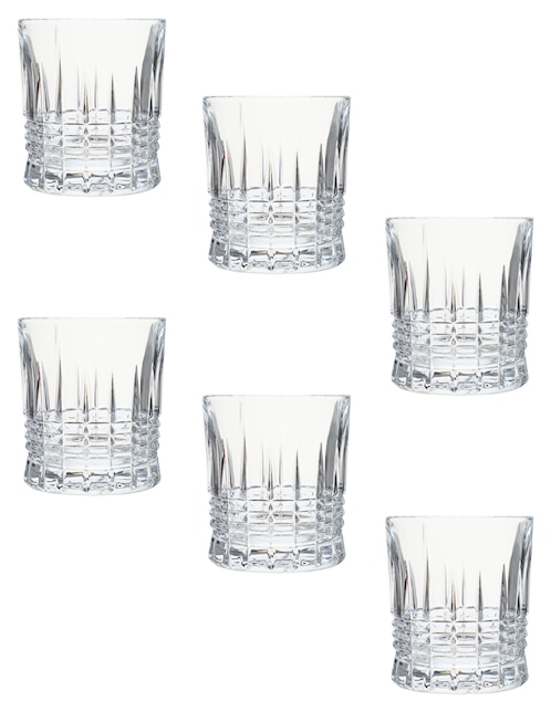 Set vaso Doble Pack Pinna de cristal con 6 piezas 1