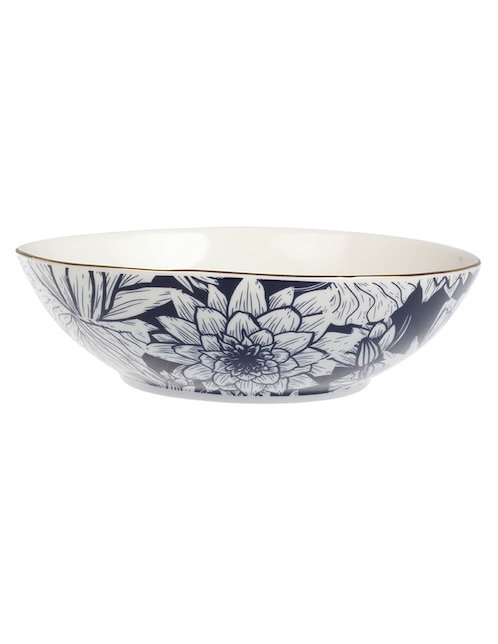 Bowl Anemone Flowers de porcelana 1