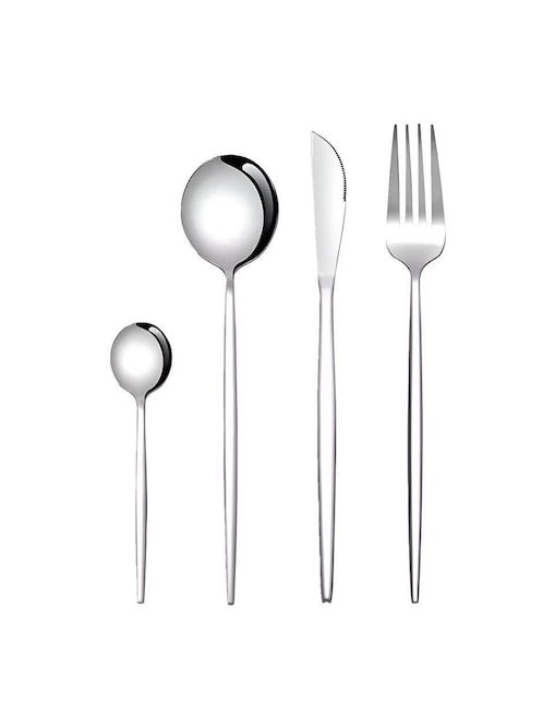 Set cubiertos de acero inoxidable 24 piezas 1