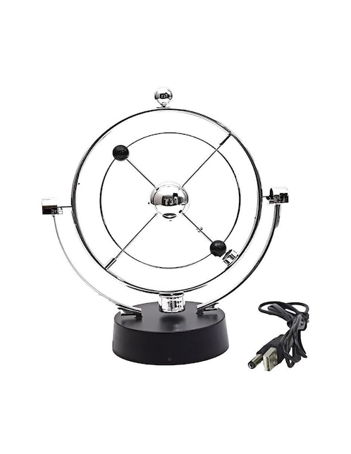 Figura decorativa circular Wünd de metal