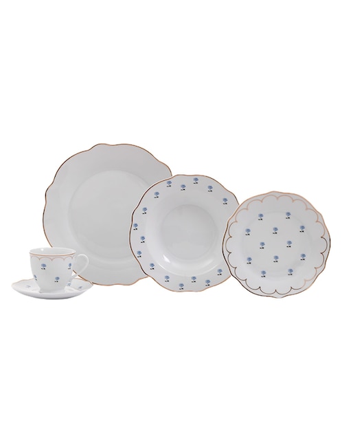 Vajilla kamilla de porcelana para 4 personas 1