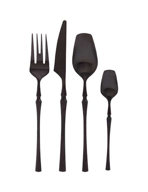 Set cubiertos Botero de acero inoxidable 16 piezas 1