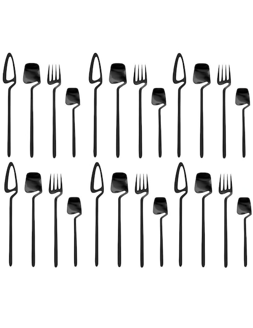 Set cubiertos Wünd de acero inoxidable 24 piezas
