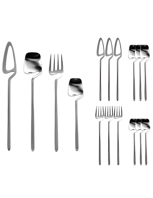 Set cubiertos Wünd de acero inoxidable 24 piezas