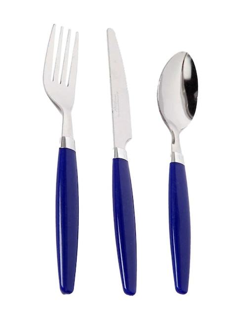 Set cubiertos de acero 12 piezas Set cubiertos de acero 12 piezas