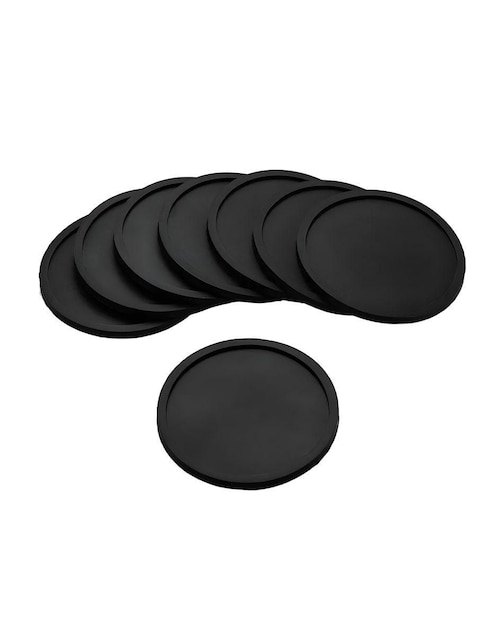 Set de portavasos Wünd de silicón 6 piezas