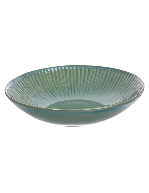 Plato sopa Gallery Green de porcelana 1