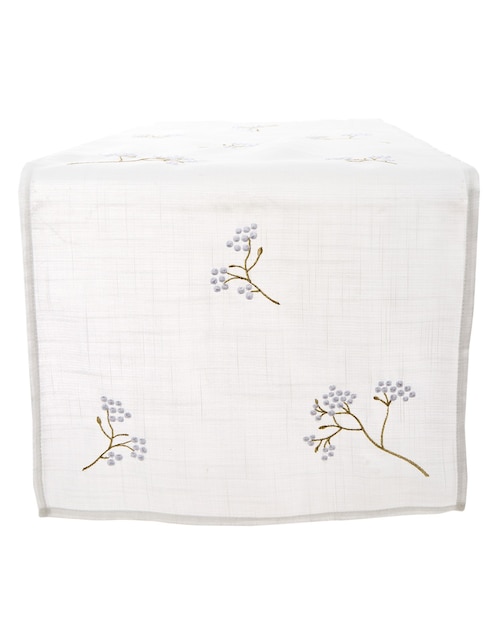 Mantel rectangular de poliéster Home Elegance Petit