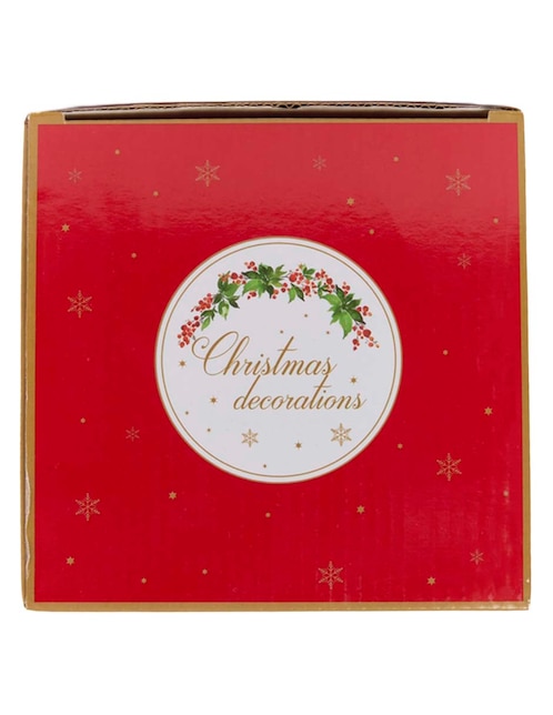 Set esfera navideña Christmas decorations con 4 piezas 1