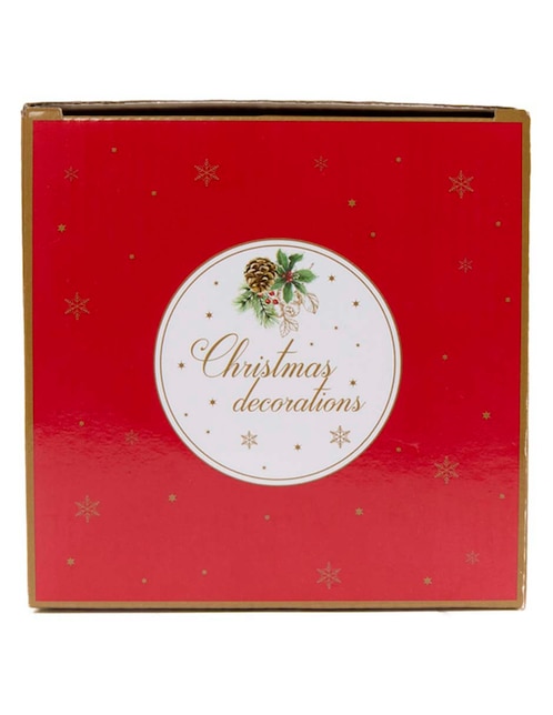 Set esfera navideña Christmas decorations con 4 piezas 1