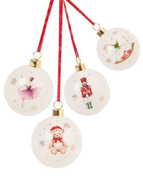 Esfera navideña Christmas decorations con 4 piezas 1