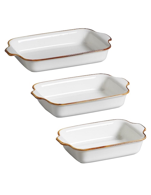 Set refractario de porcelana N Narrative Sapphira