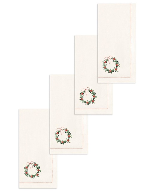 Set servilleta Coranta de algodón 4 piezas