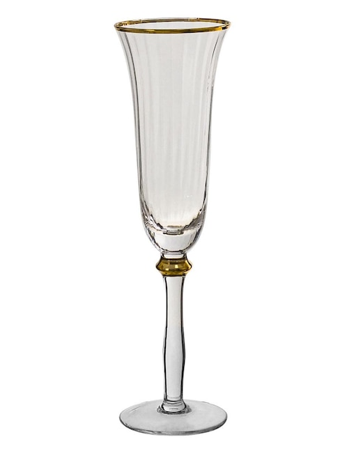 Copa flauta Roya de vidrio 1