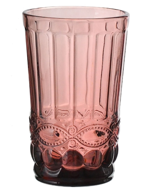 Vaso para agua Genevieve de vidrio 1