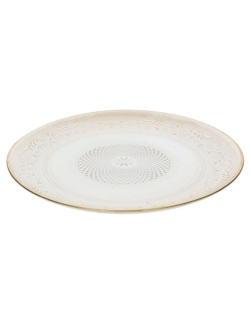 Plato base de vidrio 1