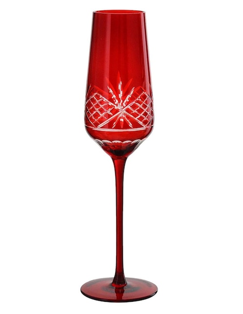 Copa navideña para vino N Narrative de vidrio