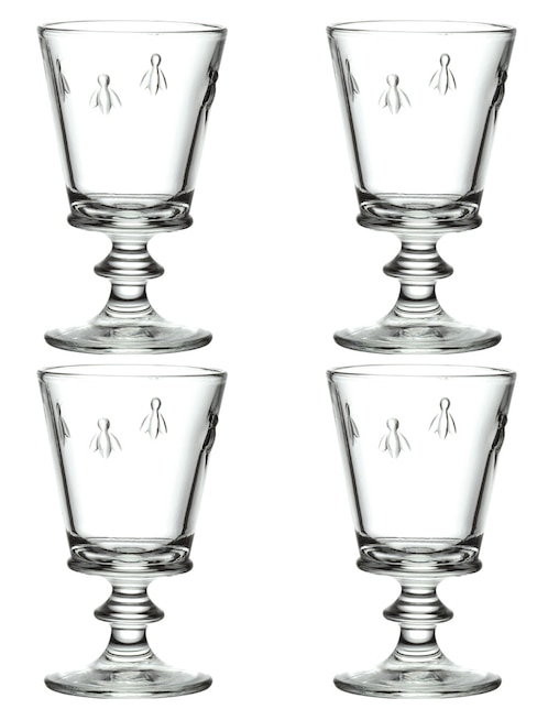 Set de copas para agua de vidrio 1