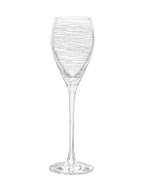 Copa para vino blanco Qualia Grafitti de vidrio