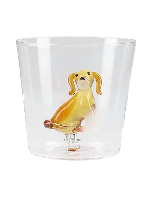 Set de vasos para agua Dogs Golden 2 piezas 1