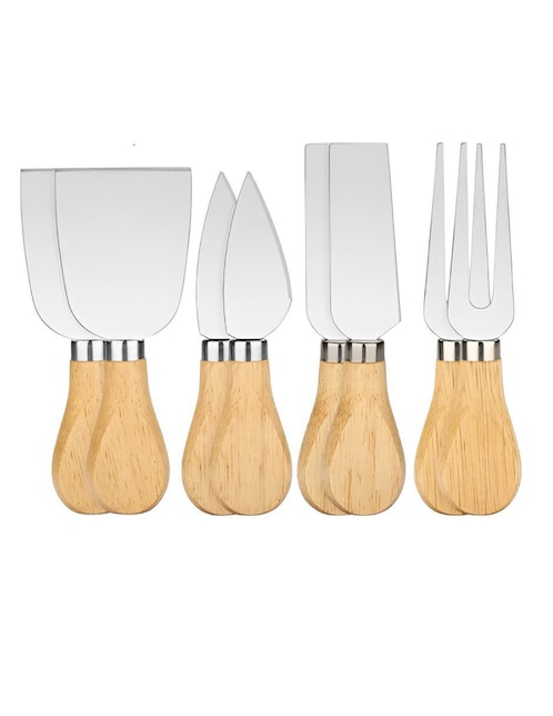 Set de cuchillos para quesos xtllar1559 8 piezas 1