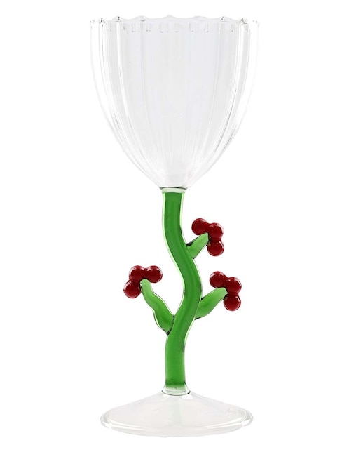 Copa vino de cactus Ichendorf Milano Navidad botánica