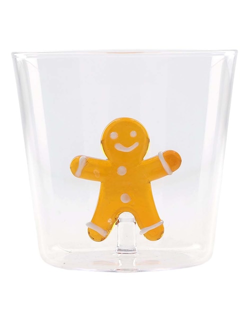 Vaso navideño para agua Mr Gingerbread Ct 1