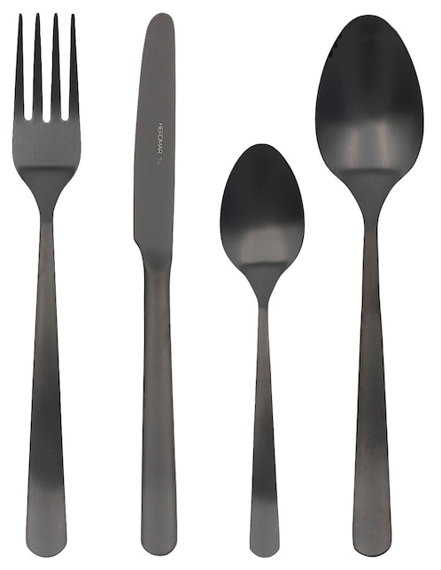 Set cubiertos Oslo de acero inoxidable 16 piezas 1