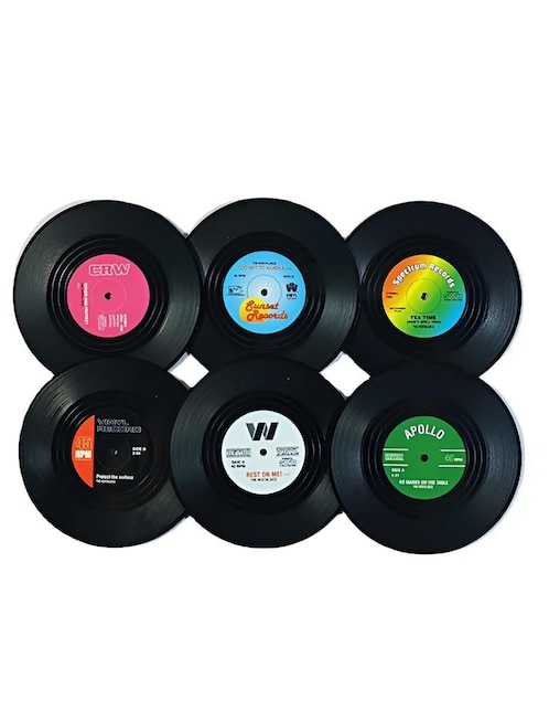 Set de portavasos Xtellar Xtllar 6 piezas