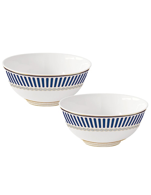 Set bowl N Narrative Corrallo 2 piezas de porcelana