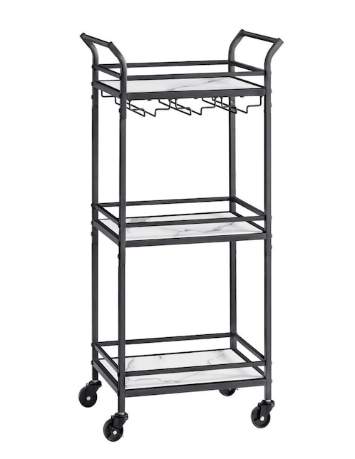 Carro de bar cocina Songmics Home Gabrila metal