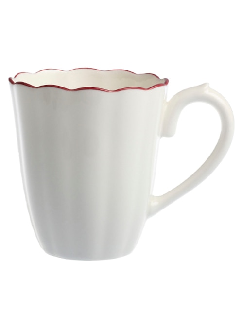 Taza clásica N Narrative England Red Rim