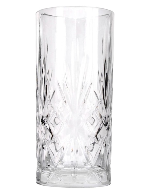 "vaso" highball melodia "de" cristal "con" 1 pieza "piezas" 1