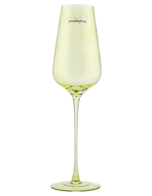 Copa flauta Libélula de vidrio 1