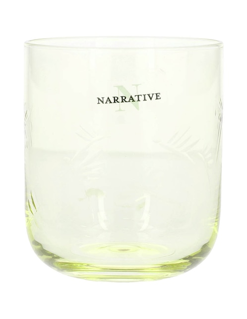 Vaso para agua Libélula de vidrio 1