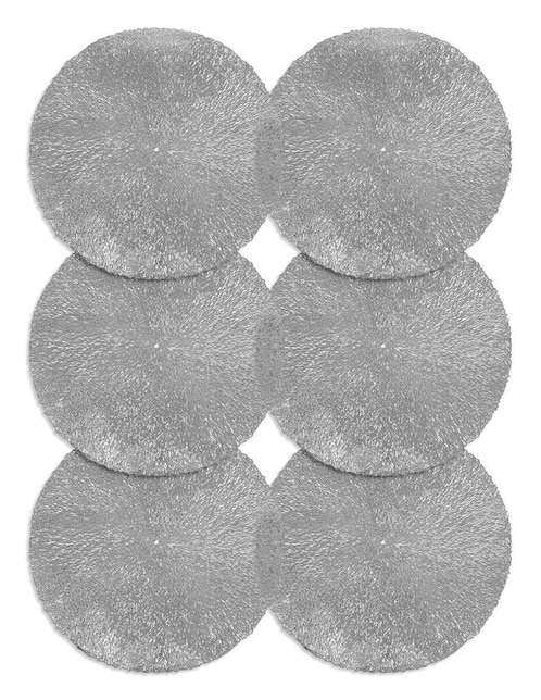 Set mantel individual redondo de pvc Cantia Tatal