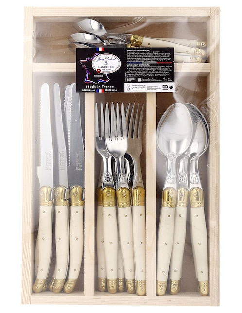 Set cubiertos de acero inoxidable 24 piezas 1