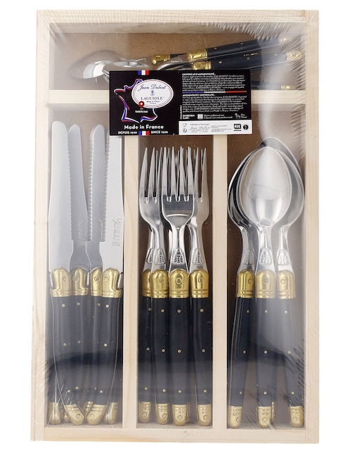 Set cubiertos de acero inoxidable 24 piezas 1