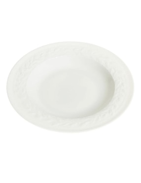 Plato Para Sopa Bernardaud Louvre Blanco