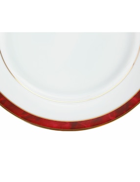 Plato ensalada Noritake de porcelana