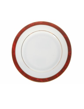 Plato pan Noritake de porcelana