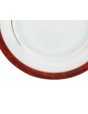 Plato pan Noritake de porcelana
