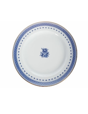 Plato Vista Alegre de porcelana