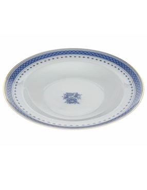 Plato Vista Alegre de porcelana