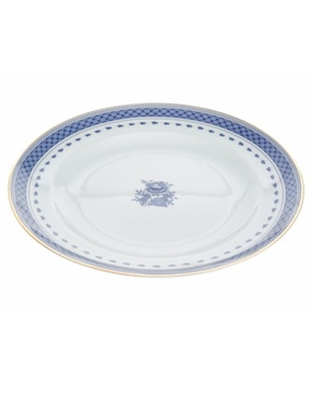 Plato Vista Alegre de porcelana