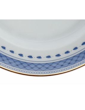 Plato Vista Alegre de porcelana