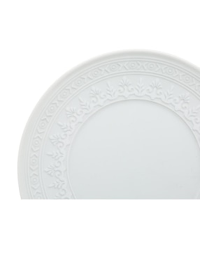 Plato Vista Alegre de porcelana