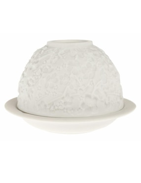Bernardaud Litofanía Cherry Blossoms T-Light Blanca